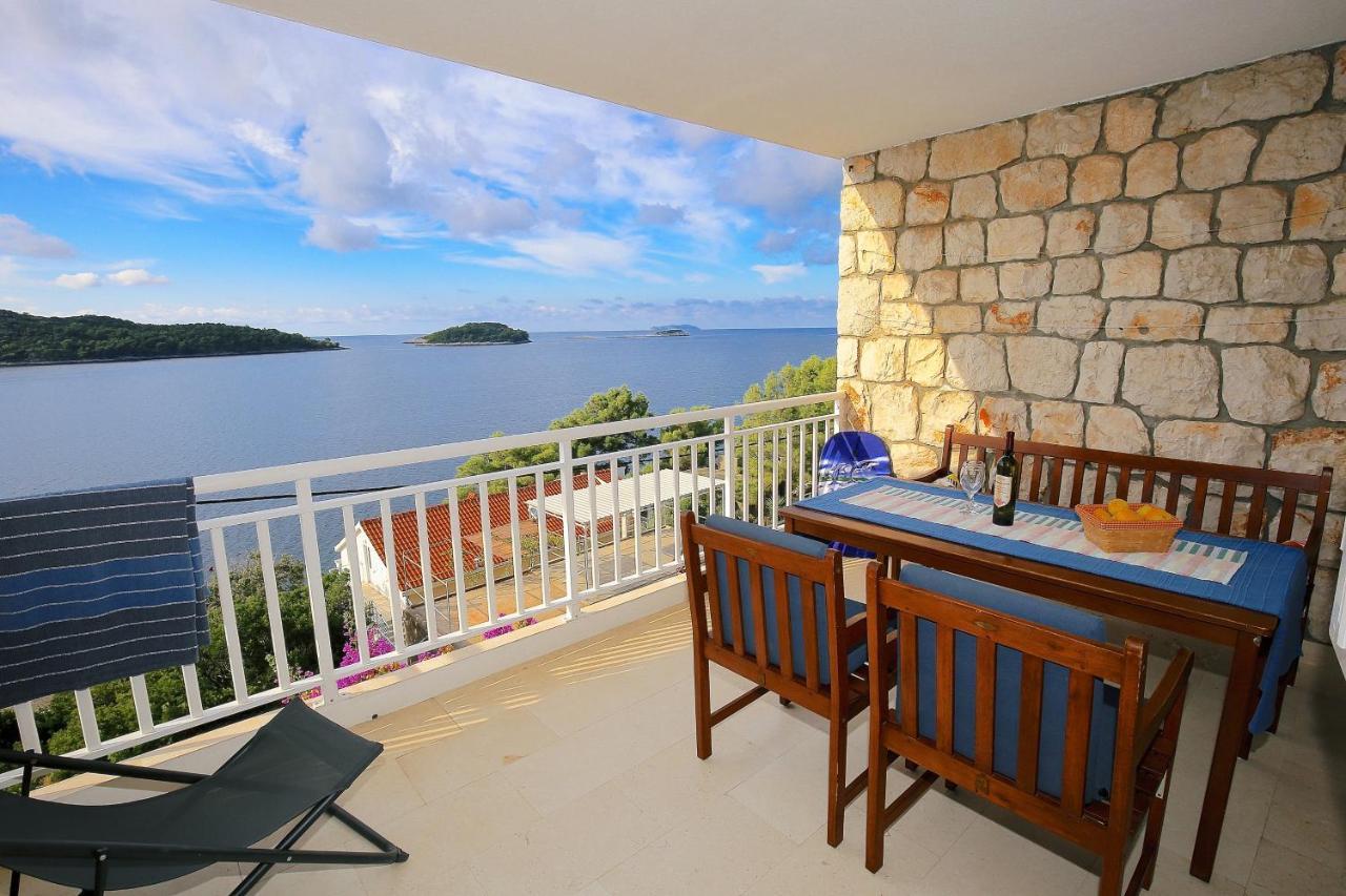 Apartments By The Sea Prizba, Korcula - 9255 Eksteriør bilde